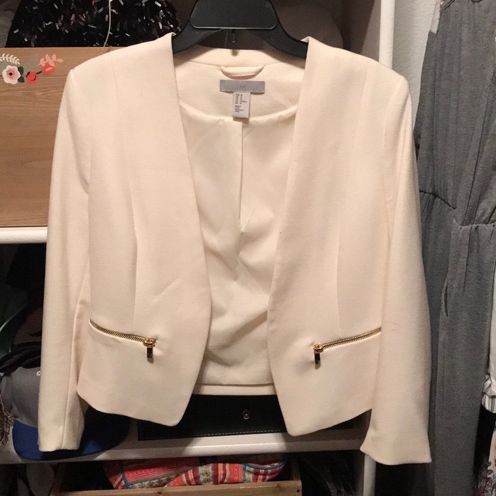 White Blazer